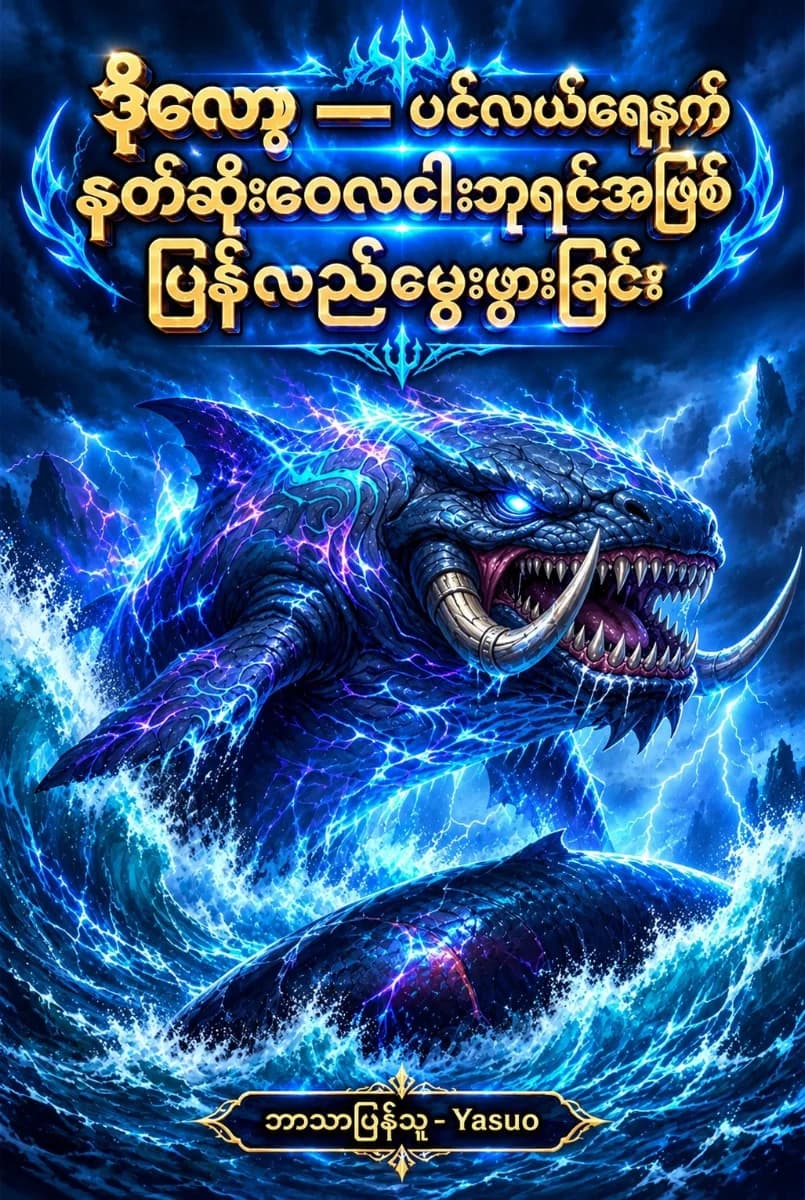 ပင်လယ်ရေနက် နတ်ဆိုးဝေလငါးဘုရင်အဖြစ် ပြန်လည်မွေးဖွားခြင်း